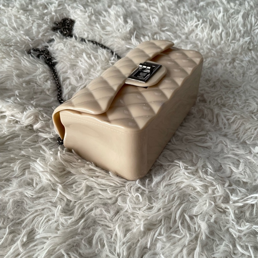 Biege jelly purse
